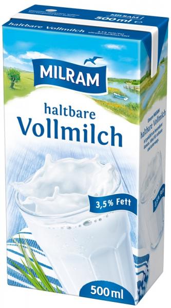 Milram Haltbare Vollmilch 3,5% von Milram