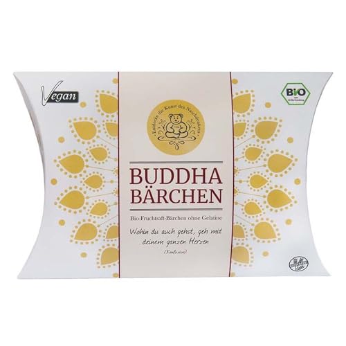 Mind Sweets Buddha-Bärchen, weiß, 75g (1) von Mind Sweets