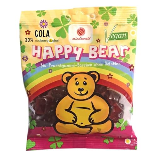 Mind Sweets Happy Bear Cola Fruchtgummi, 75g (1) von Mind Sweets