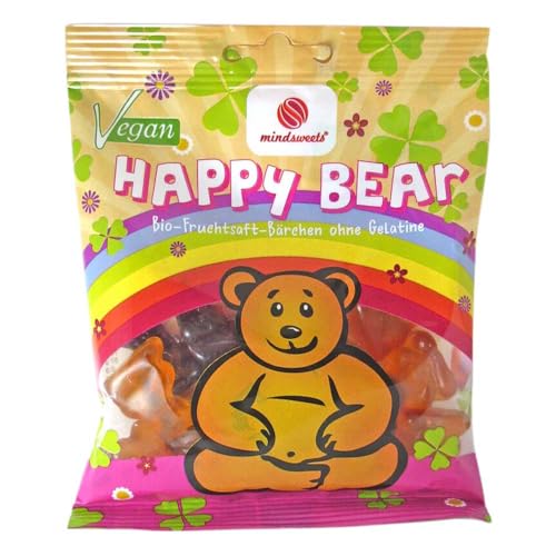 Mind Sweets Happy Bear Fruchtgummi, 75g (10) von Mind Sweets