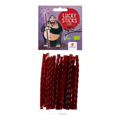 Mind Sweets Lucky Sticks, Cassis, 75g von Mind Sweets