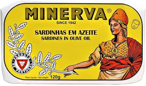 Portugiesische Sardinen in Olivenöl 120 g, Minerva/Portugal von Minerva