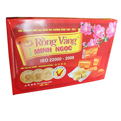 Minh Ngoc Vietnamesischer Mungobohnen Kuchen (pulvrig) Banh Dau Xanh 310g von Minh Ngoc