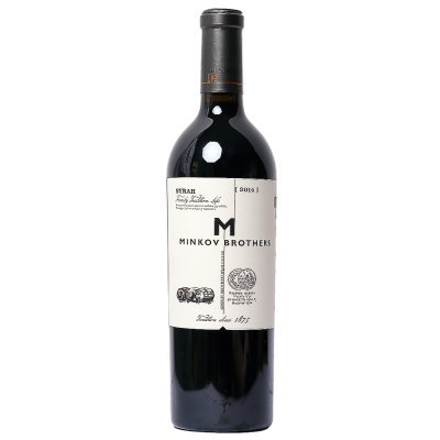 Minkov Brothers Syrah, Thrakische Tiefebene, Bulgarien 0,75l von Minkov Brothers