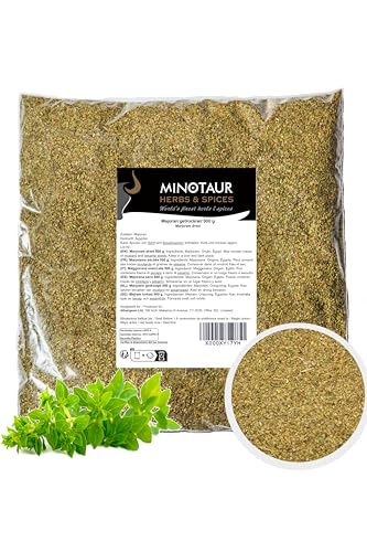 Minotaur Spices | Majoran | 2 x 500g (1 Kg) | getrocknet und gerebelt von MINOTAUR