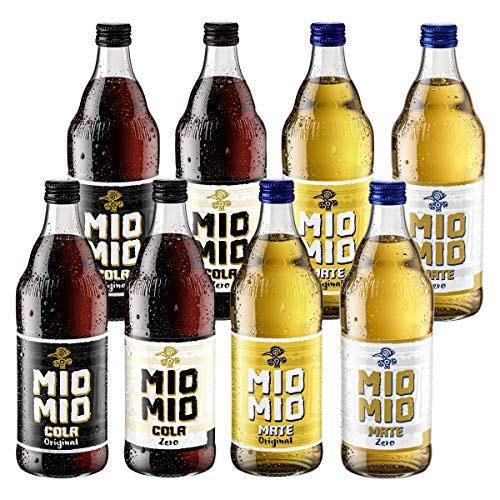 Mio Mio Limo Probierpaket Classic 8 Flaschen je 0,5l incl Mehrweg Pfand von Mio Mio Cola