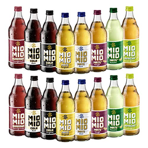 Mio Mio Limonade Probierpaket 16 Flaschen je 0,5l incl Mehrweg Pfand von Mio Mio