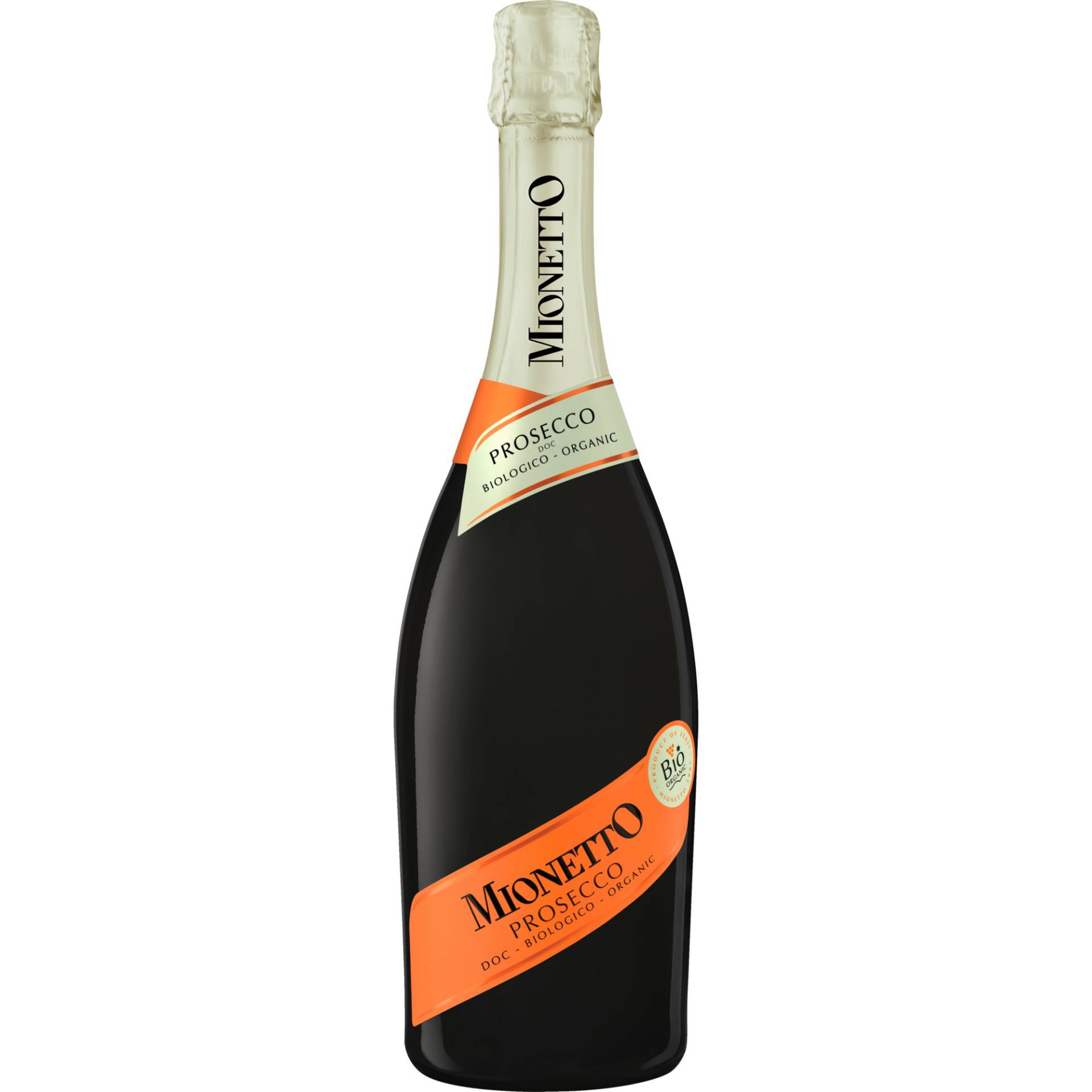 Mionetto Prosecco Spumante Prestige Biologico, Extra Dry, Prosecco DOC, Venetien, Schaumwein von Mionetto Spa - Via Colderove 2-31049 Valdobbiadene (TV)