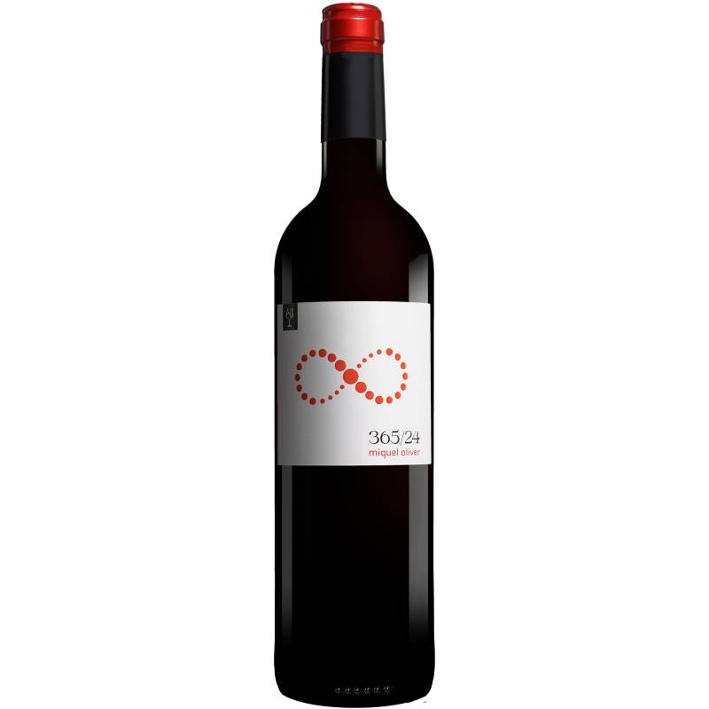 Miquel Oliver 365/24 Syrah 2021  0.75L 14% Vol. Rotwein Trocken aus Spanien von Miquel Oliver