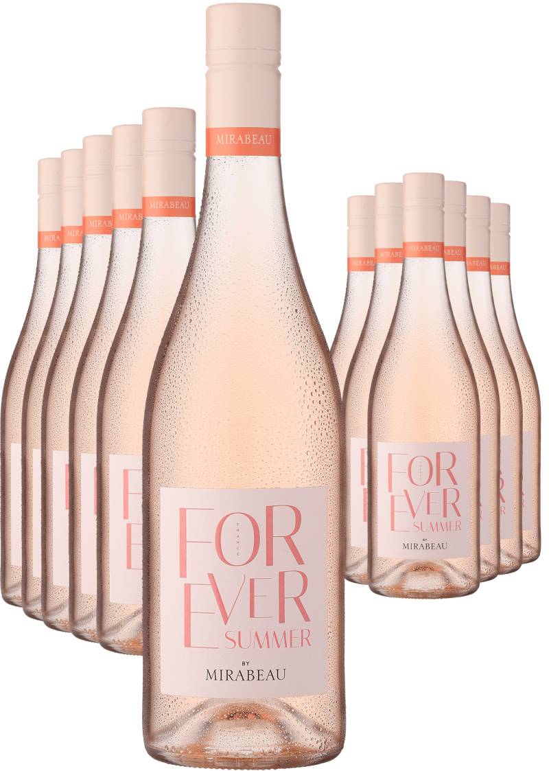 6+6-PAKET Mirabeau L'Atelier »Forever Summer« Rosé 2023 von Mirabeau