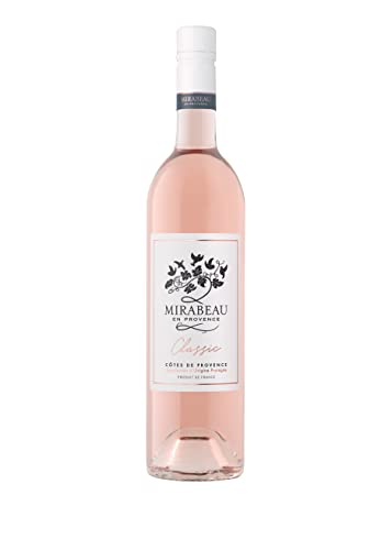 Mirabeau Classic - Trockener Roséwein aus der Provence in Frankreich - Fruchtig-frisch in unverwechselbarem Desgin (1 x 0,75l) von Mirabeau