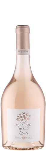 Mirabeau Étoile - Trockener Roséwein aus der Provence in Frankreich - Fruchtig-frisch in unverwechselbarem Desgin (1 x 0,75l) von Mirabeau