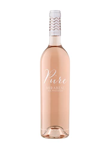 Mirabeau Pure - Trockener Roséwein aus der Provence in Frankreich - Fruchtig-frisch in unverwechselbarem Desgin (1 x 0,75l) von Mirabeau