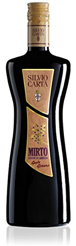 Mirto Gusto Giovane, roter Myrthenlikör von Silvio Carta, 28% vol von Mirto rosso