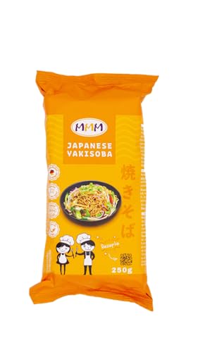 MMM JAPANESE YAKISOBA Ramen Nudeln inkl. Soße aus Japan, 250 g von Misses Mie & Mister Mie