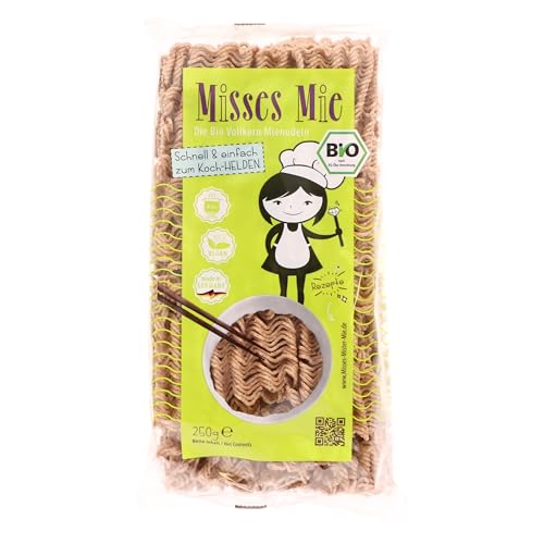 Misses Mie & Mister Mie Bio Mienudeln Vollkorn, 12 x 250g von LAOSEP