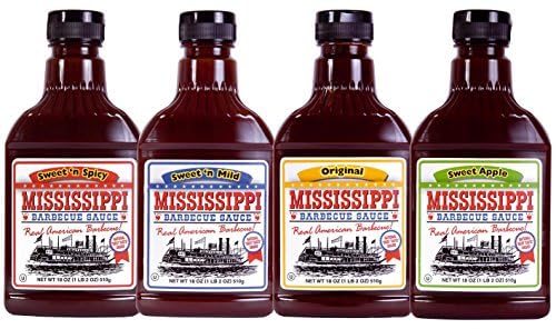 Mississippi - BBQ Saucen 4er Set - 4x 510g von ebaney