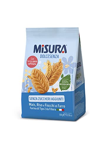 Misura dolce senza biscotti ai cereali Müsli Kekse 300g biscuits cookies von Misura