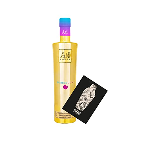 Au Vodka Bubblegum 0,7L (35,2% Vol) aromatisierte Wodka Spirituose Kaugummi- [Enthält Sulfite] von Mixcompany.de Bar & Glas