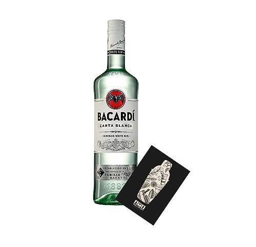 Bacardi Carta Blanca 0,7L (37,5% Vol) Superior white Rum- [Enthält Sulfite] von Mixcompany.de Bar & Glas