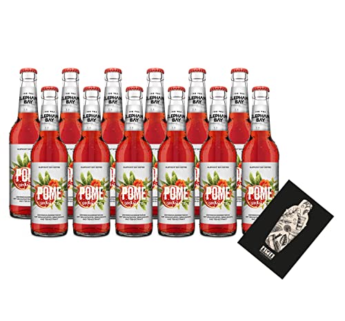 Elephant Bay ICE TEA Eistee Pomegranate Set - 12x Elephant Bay Pomegranate je 330ml inkl. Pfand - MEHRWEG von Mixcompany.de Bar & Glas