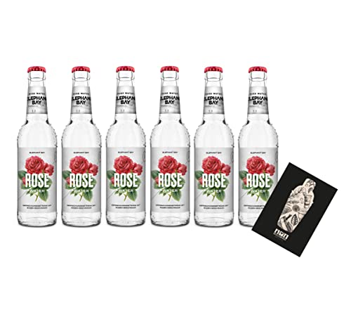 Elephant Bay ICE TEA Rose Water Set - 6x Elephant Bay Rose Water je 330ml inkl. Pfand - MEHRWEG von dakomyo