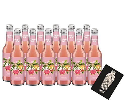 Elephant Bay Pink Grapefruit Lemonade - 12x Elephant Bay Pink Grapefruit je 330ml inkl. Pfand - MEHRWEG von The Great Canadian Tea