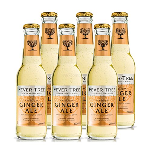 Fever-Tree Ginger Ale - 6x200ml = 1200ml - Inkl. Pfand MEHRWEG von Mixcompany.de Bar & Glas