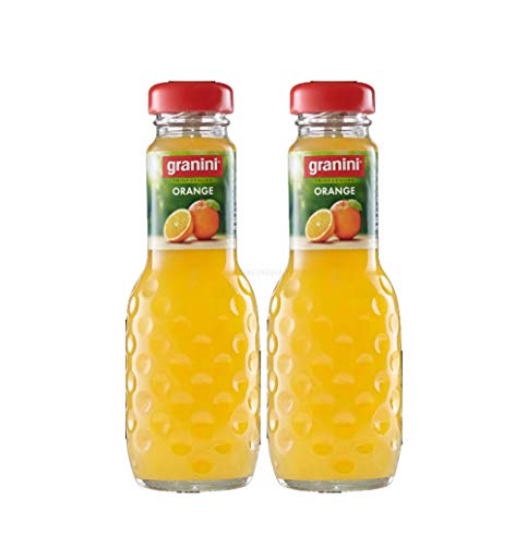 Granini Orange / Saft - 2er Set Granini Trinkgenuss - 2x Orange 0,2L Saft inkl. Pfand MEHRWEG von Mixcompany.de Bar & Glas