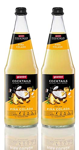 Granini Pina Colada Cocktail 2x 1l - 2er Set Alkoholfreier Saft inkl. Pfand MEHRWEG von Mixcompany.de Bar & Glas