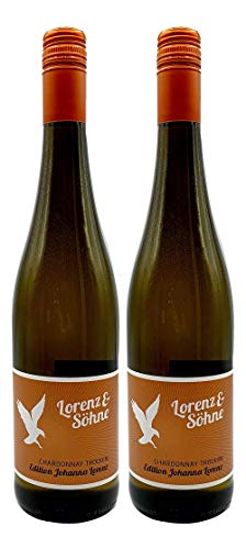 Lorenz & Söhne - 2er Set Chardonnay Trocken - Edition Johanna Lorenz 0,75L (13% Vol) Deutscher Qualitätswein -[Enthält Sulfite] von Mixcompany.de Bar & Glas