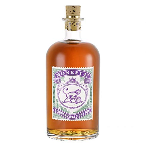 Monkey 47 Gin Barrel Cut 0,5l (47% Vol)- [Enthält Sulfite] von Mixcompany.de Bar & Glas