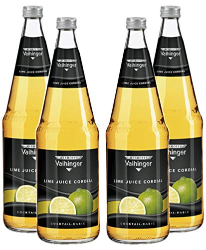 Niehoffs Vaihinger Lime Juice 1L VDF - 4er Set inkl. Pfand MEHRWEG von GREAT BRITISH TRADING LIMITED