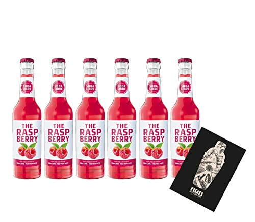 Soda Libre 6er Set The Raspberry 6x 0,33L inkl. Pfand MEHRWEG 6x Himbeere von Mixcompany.de Bar & Glas