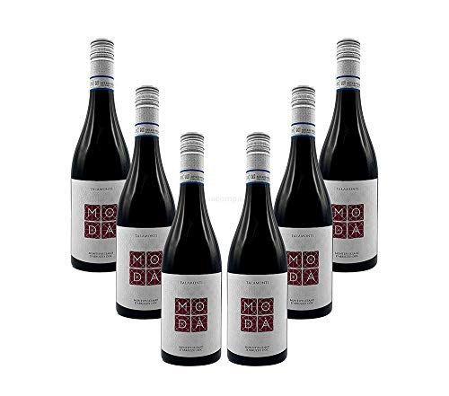 Talamonti Moda - 6er Set Rotwein 0,75L (13% Vol) - Montepulciano DAbruzzo DOC - [Enthält Sulfite] von Mixcompany.de Bar & Glas