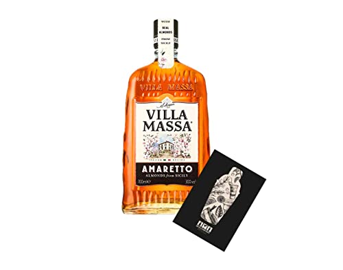 Villa Massa Amaretto 0,7L (30% Vol) Mandellikör- [Enthält Sulfite] von Mixcompany.de Bar & Glas
