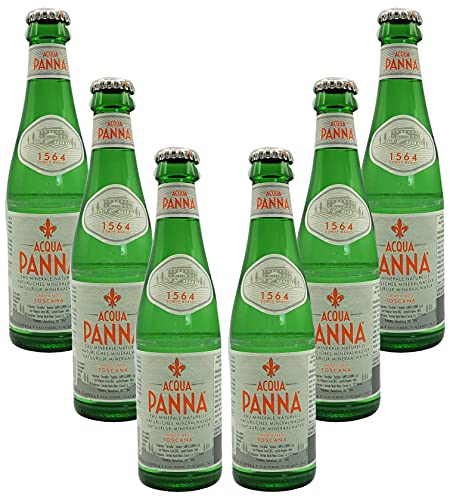 Acqua Panna 6er Set Stilles / Natürliches Wasser 6x 0,25l inkl. Pfand MEHRWEG von Mixcompany