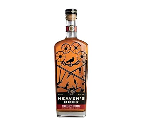 Bob Dylan Heavens Door Straight Bourbon Whisky 0,7L (42% Vol) Bob Dylans Whisky Knockin on Heavens Door- [Enthält Sulfite] von LAOSEP