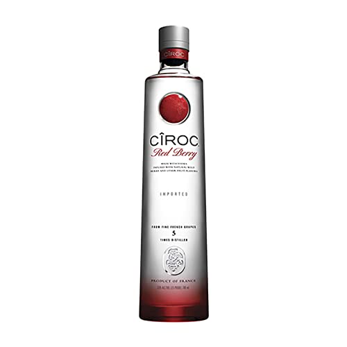 Ciroc Vodka Red Berry 0,7L (37,5% Vol) von P Diddy/Sean Combs Erdbeere Himbeere- [Enthält Sulfite] von Mixcompany