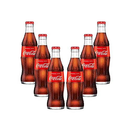 Coca Cola 6er Set Cola 6x 0,2L inkl. Pfand MEHRWEG von FOXCUP