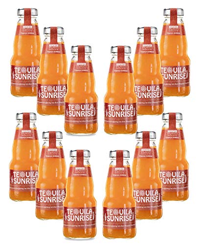 Cocktail Plant Tequila Sunrise (10,1% Vol) 12x 0,2l = 2,4l - inkl. Pfand MEHRWEG - [Enthält Sulfite] von Mixcompany