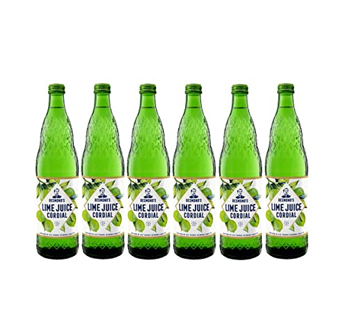 Desmonds 6er Set Lime Juice Cordial 6x 0,75L Limette Lime Limettensaft von Mixcompany