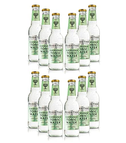 Fever Tree Elderflower Tonic Water Set - 12x 200ml inkl. Pfand MEHRWEG von Mixcompany