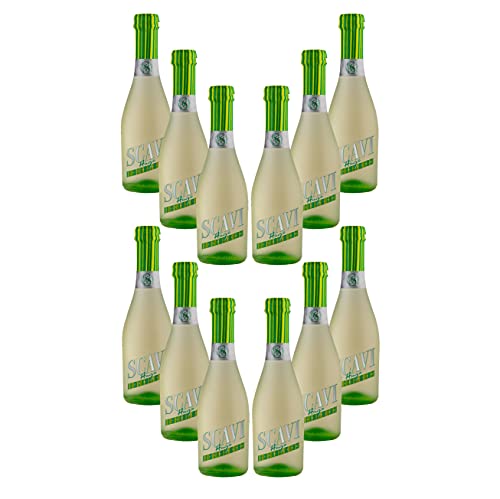 Scavi & Ray Hugo 12er Set Aperitivo Aperitif je 0,2L Piccolo (5,5% Vol)- [Enthält Sulfite] von Zeelec