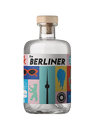 The Berliner Premium Dry Gin 0,5l (41% Vol.) - Premium Dry Gin Berlin - genieße (D) eine Stadt- [Enthält Sulfite] von Mixcompany