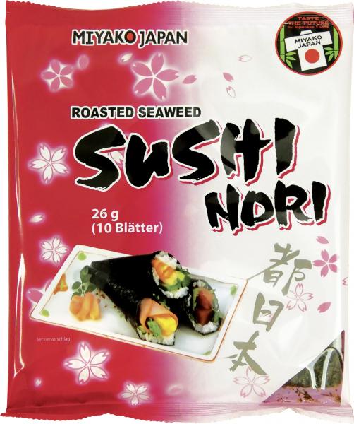 Miyako Sushi Nori 10 Blätter von Miyako Japan