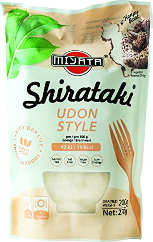 [ 270g / 200g ATG ] MIYATA Shirataki Konjak [ Udon Style ] LOW CARB von Miyata