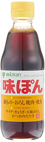 Soja-Sauce - Ponzu Ajipon, mit Zitrusfruchtsaft und Essig, Mitsukan, Japan, 360 ml von Mizkan