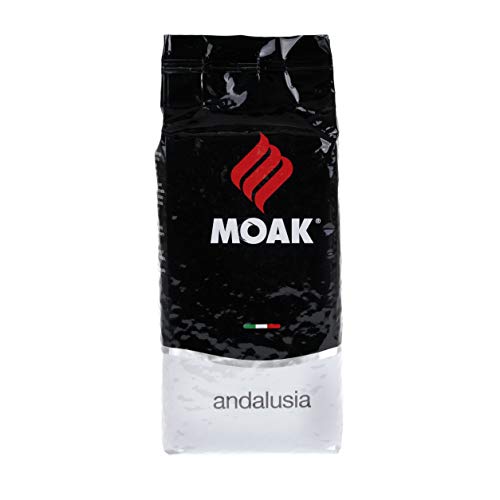 Moak Espresso Andalusia Bohnen, 1er Pack (1 x 1 kg) von Moak