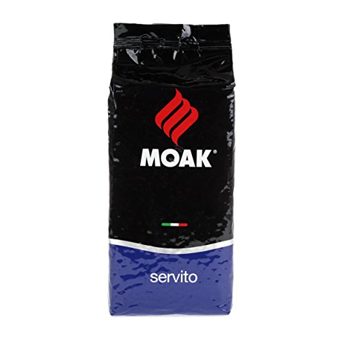 Moak Espresso Servito Bohnen, 1er Pack (1 x 1 kg) von Moak